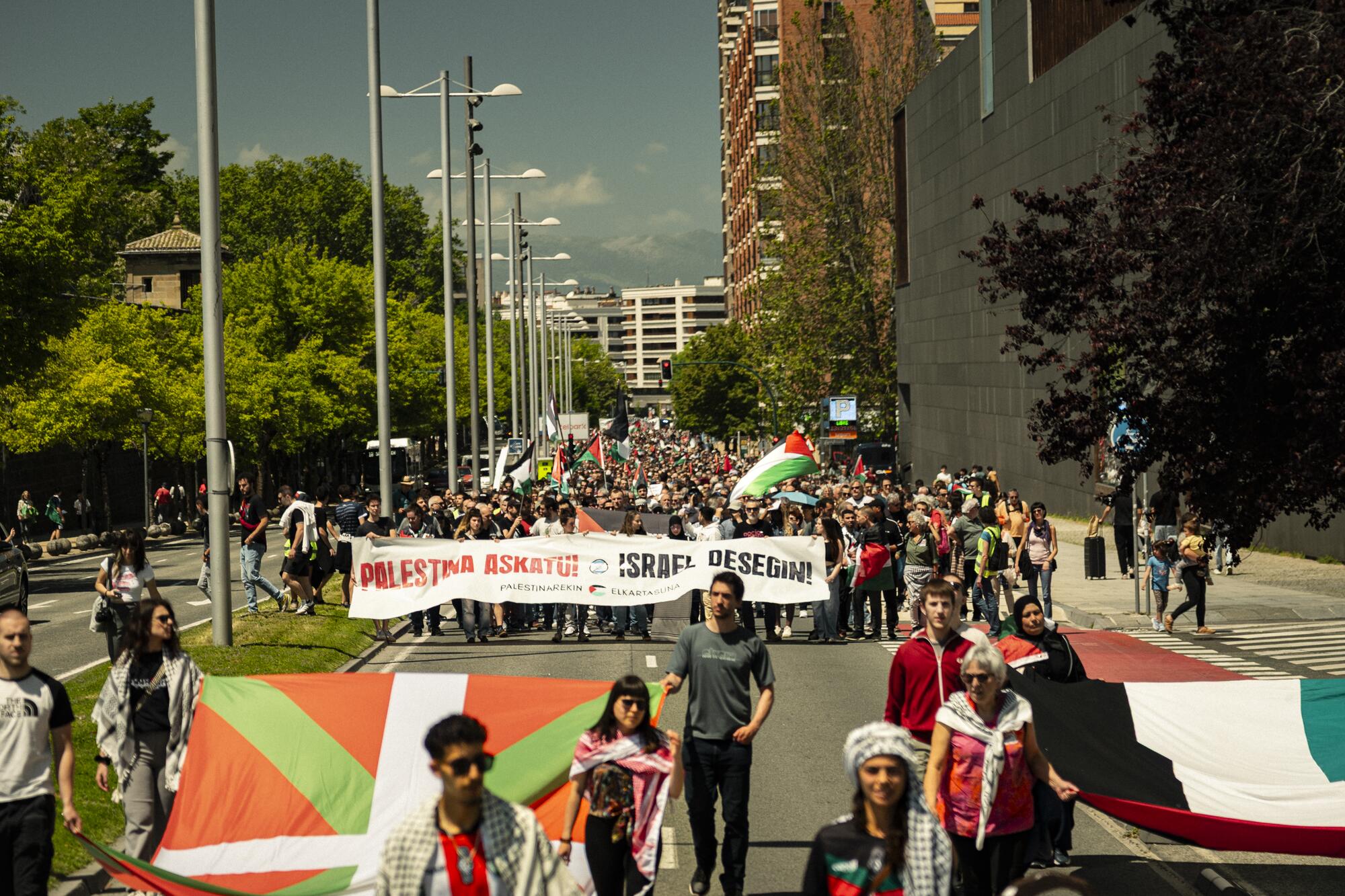 Las multitudes han recordado la Nakba.